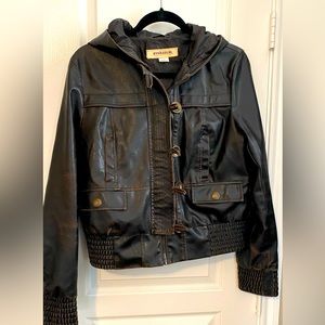 Beautiful Hydraulic Leather Jacket